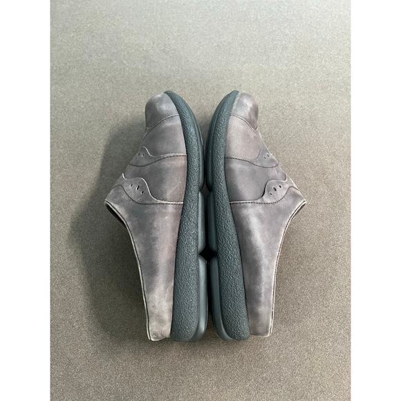 Dansko Glenna Brown Nubuck "Distressed Look" Clogs Women's Size EU 38 US 7.5-8 - Picture 6 of 9